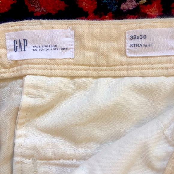 GAP Linen/Cotton Blend Trousers - Picture 2 of 3